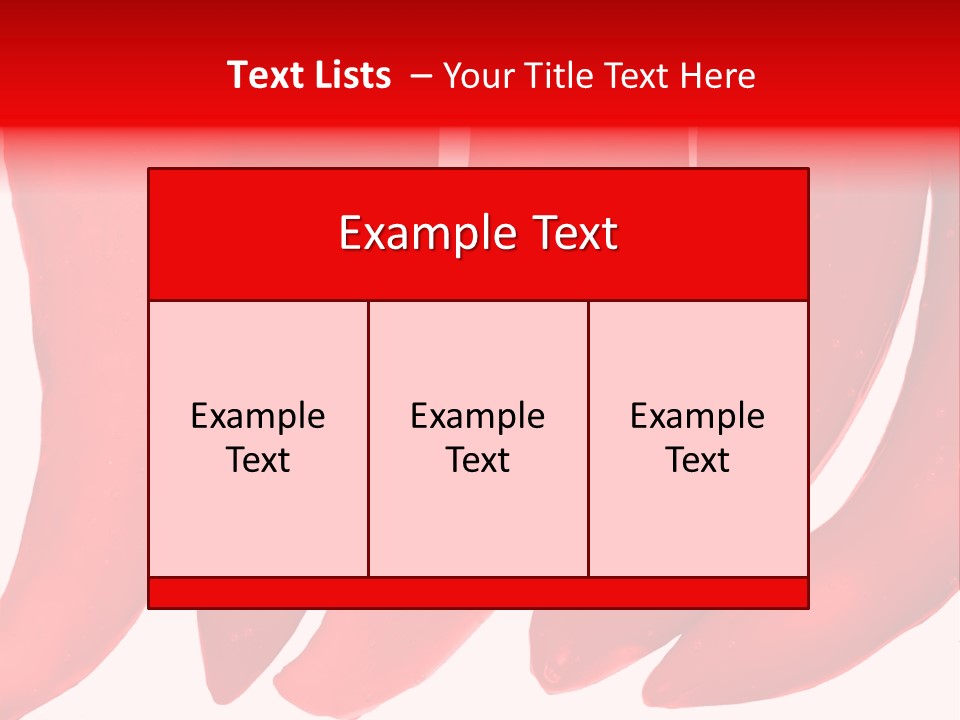 White Background Pepper PowerPoint Template