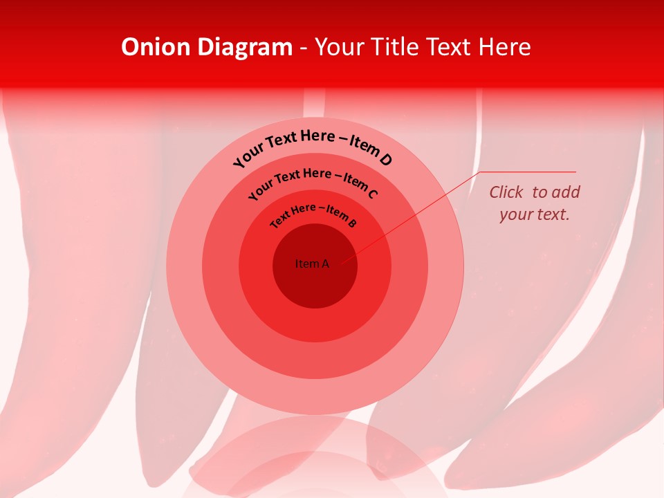 White Background Pepper PowerPoint Template