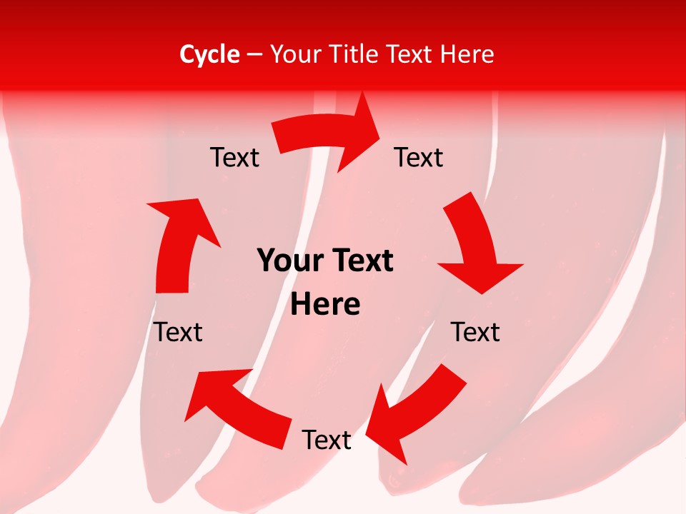 White Background Pepper PowerPoint Template