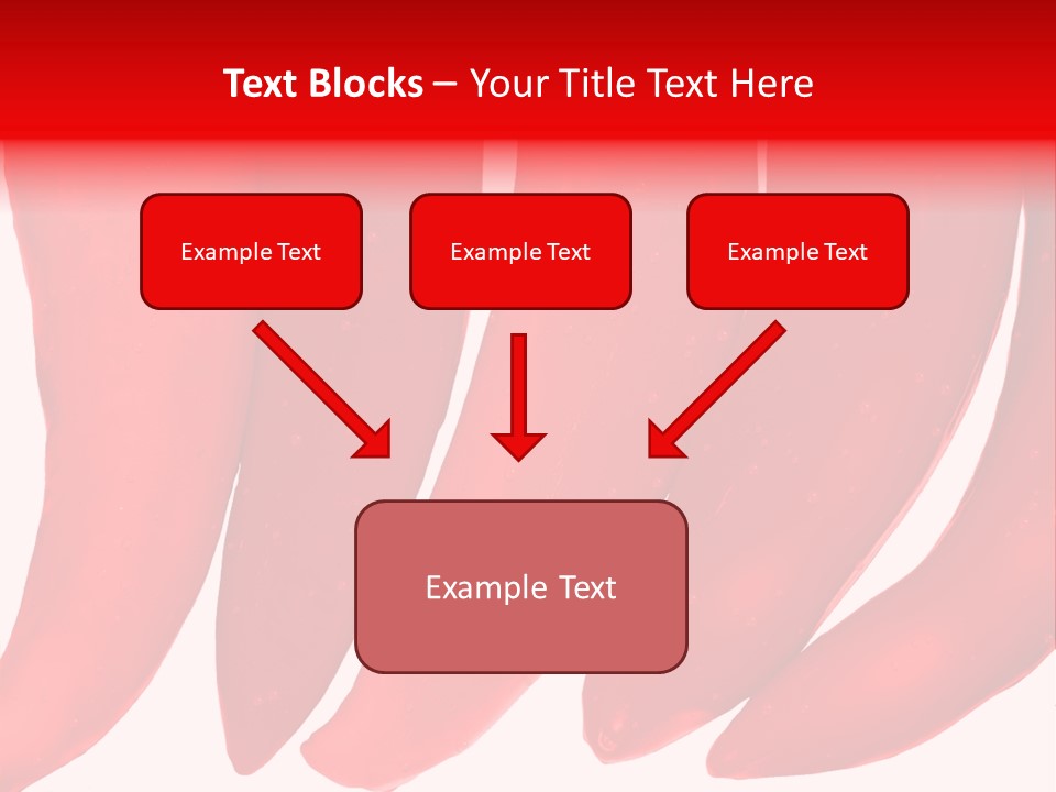 White Background Pepper PowerPoint Template