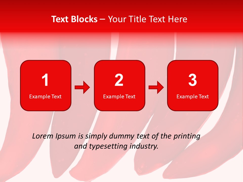 White Background Pepper PowerPoint Template