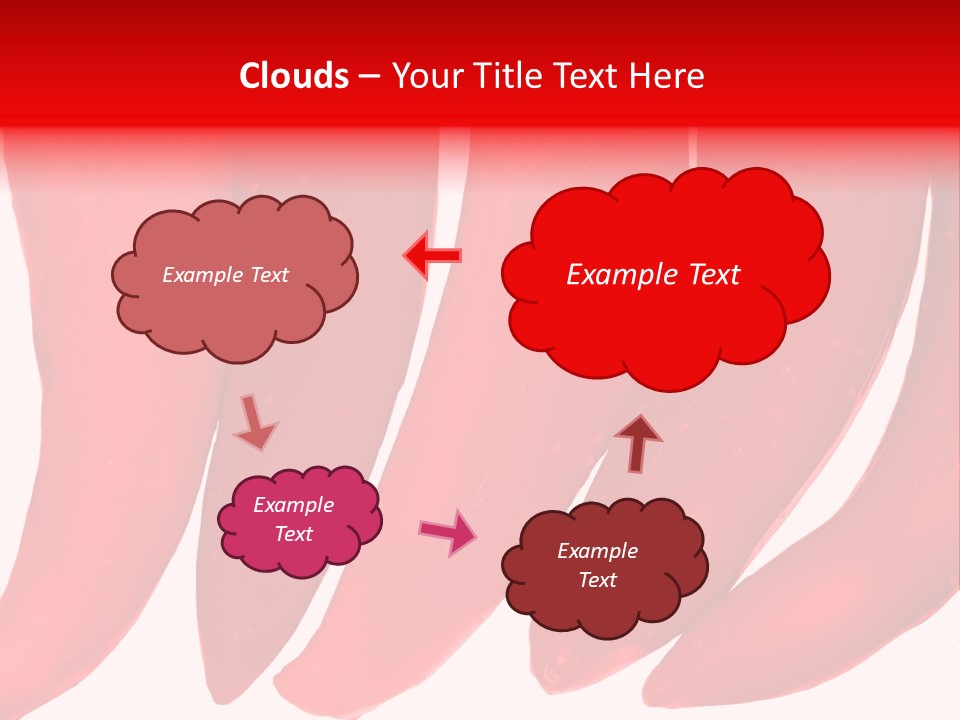 White Background Pepper PowerPoint Template