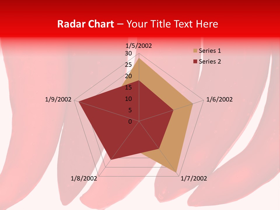 White Background Pepper PowerPoint Template