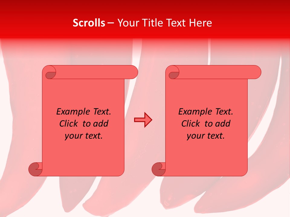 White Background Pepper PowerPoint Template