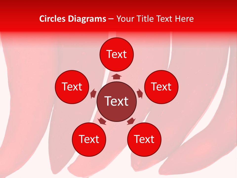 White Background Pepper PowerPoint Template