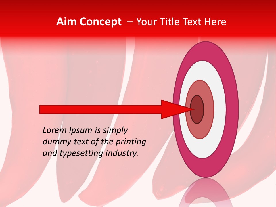 White Background Pepper PowerPoint Template