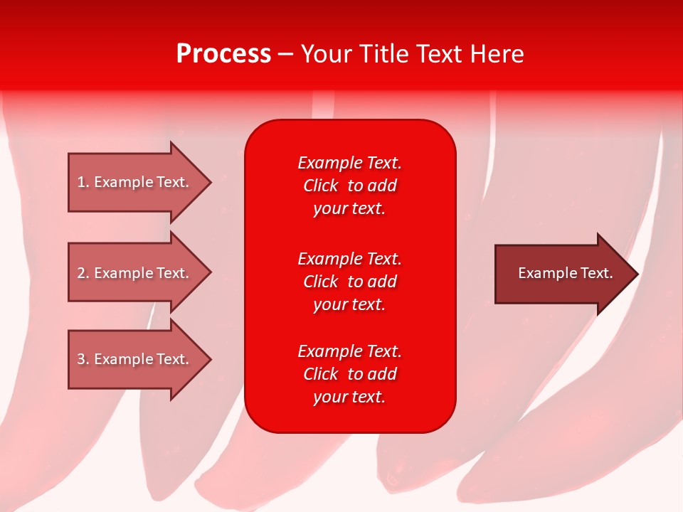 White Background Pepper PowerPoint Template