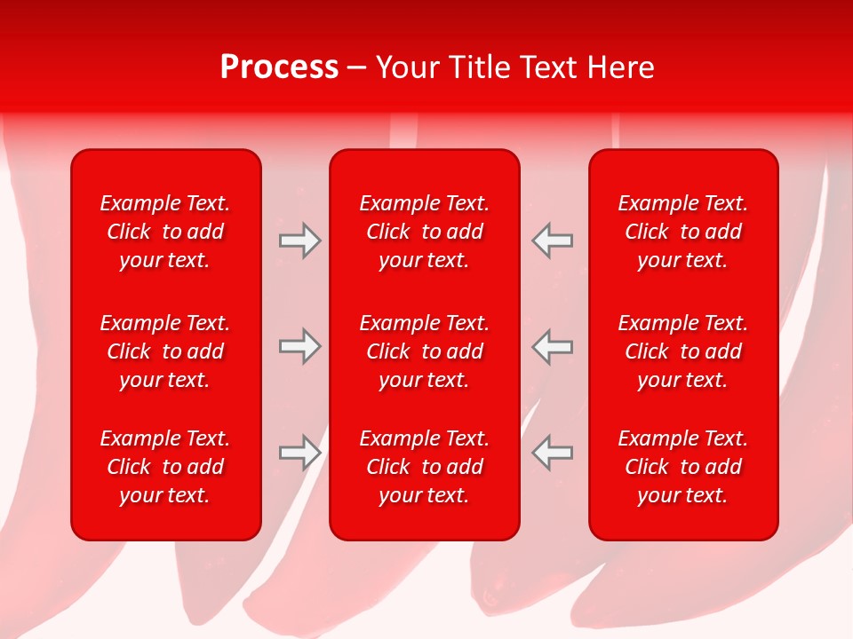 White Background Pepper PowerPoint Template