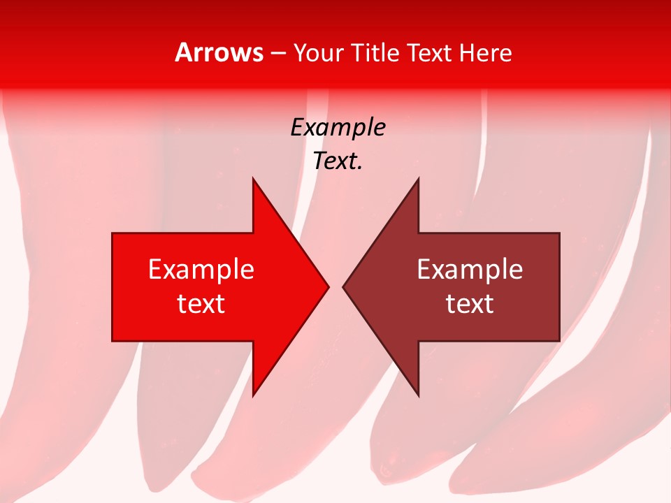 White Background Pepper PowerPoint Template