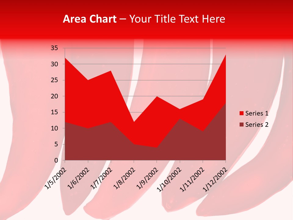 White Background Pepper PowerPoint Template
