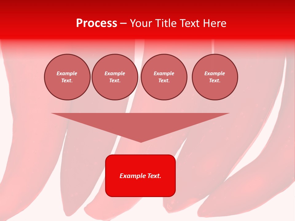 White Background Pepper PowerPoint Template