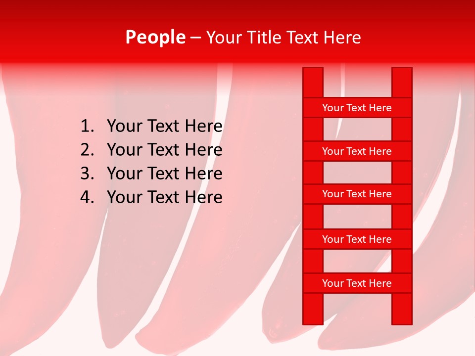 White Background Pepper PowerPoint Template