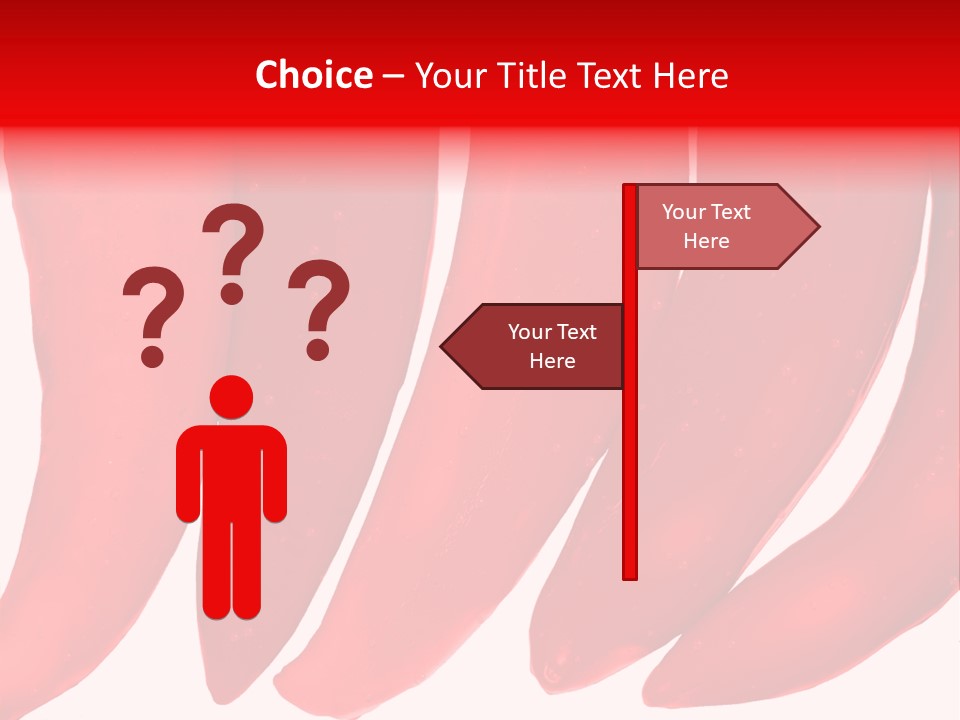 White Background Pepper PowerPoint Template