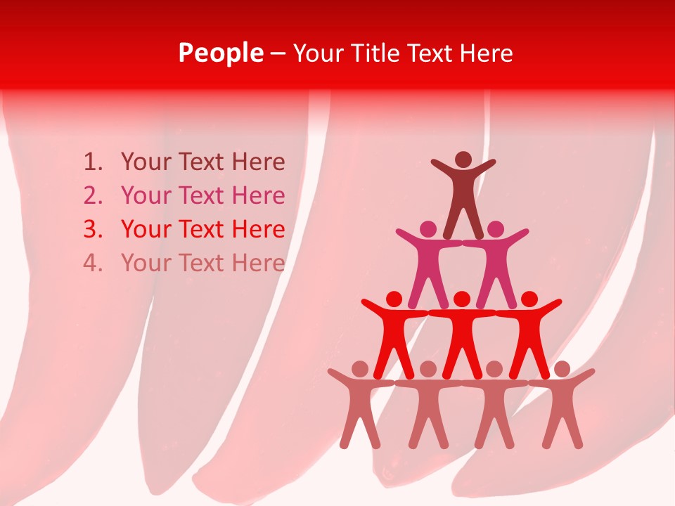 White Background Pepper PowerPoint Template