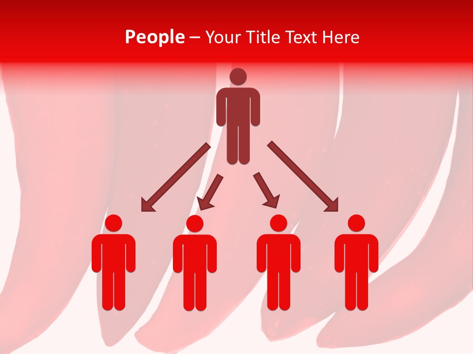 White Background Pepper PowerPoint Template