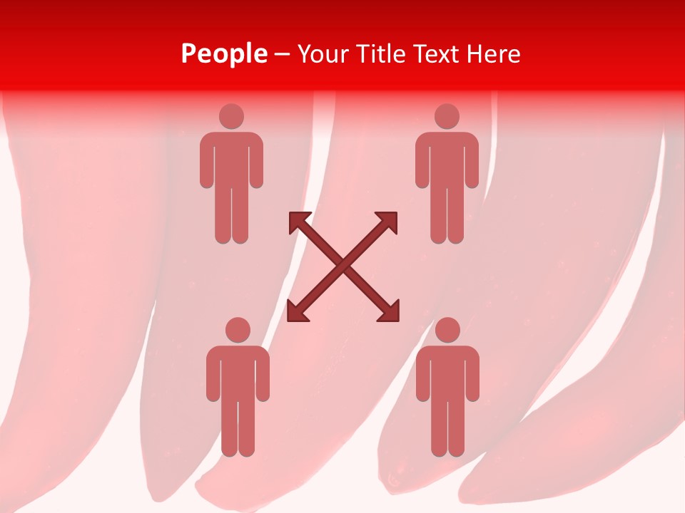 White Background Pepper PowerPoint Template