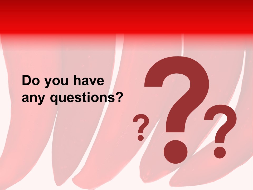 White Background Pepper PowerPoint Template