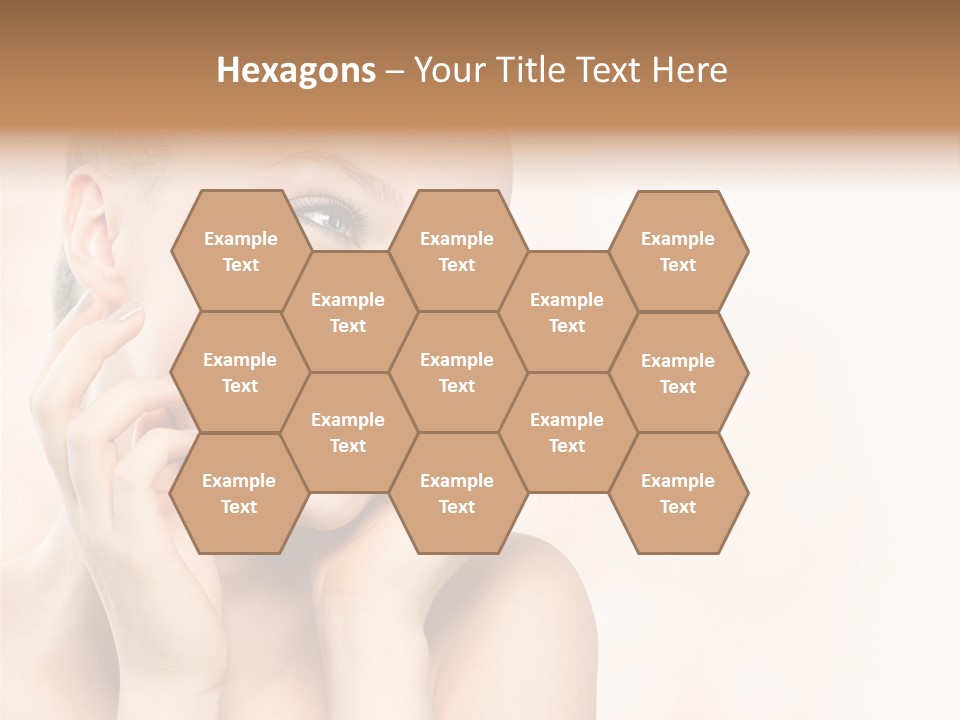 Touching Portrait Cute PowerPoint Template