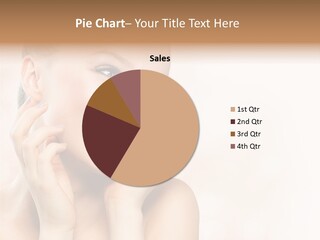 Touching Portrait Cute PowerPoint Template