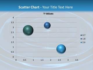 Concept Papier Peint Bleu PowerPoint Template