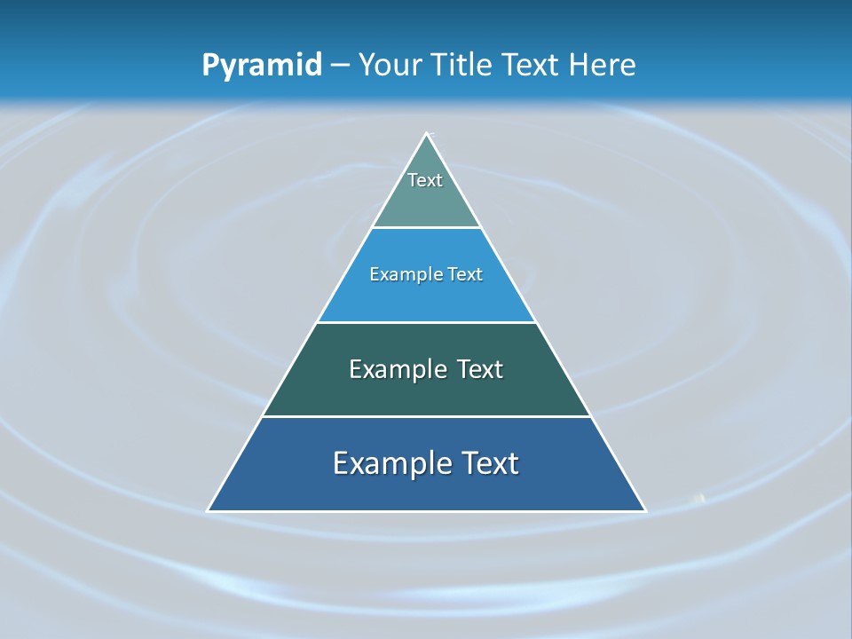 Concept Papier Peint Bleu PowerPoint Template