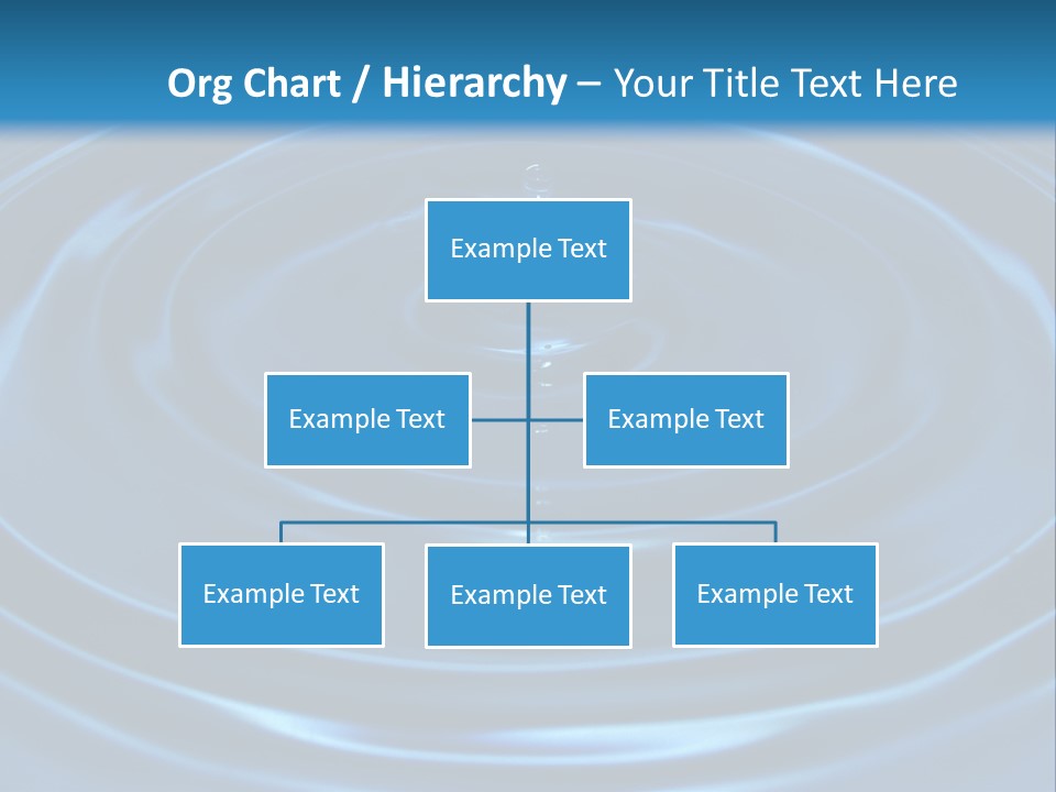 Concept Papier Peint Bleu PowerPoint Template