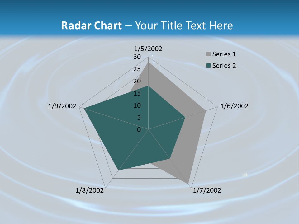 Concept Papier Peint Bleu PowerPoint Template