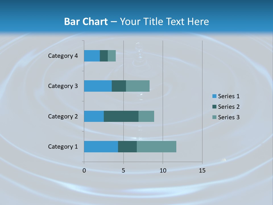 Concept Papier Peint Bleu PowerPoint Template