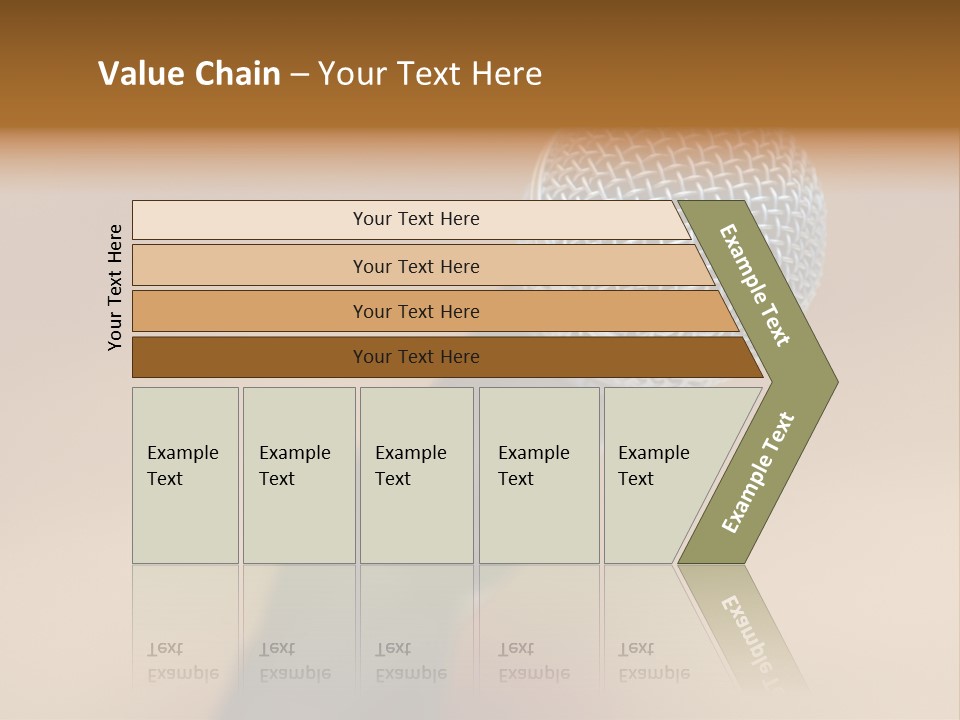Speech Audio Closeup PowerPoint Template