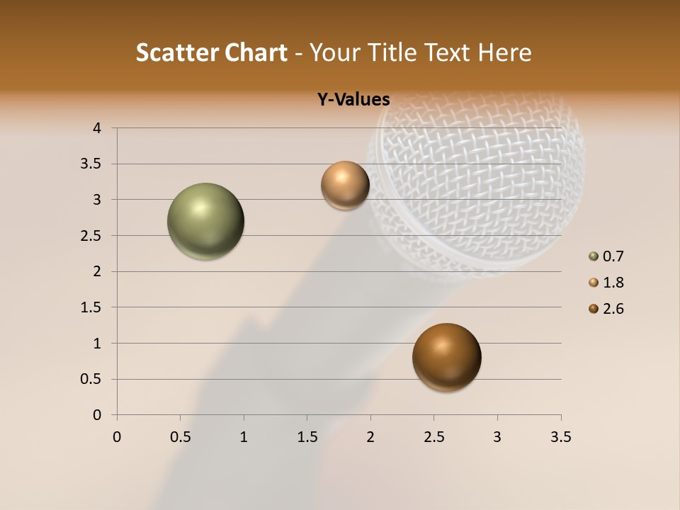 Speech Audio Closeup PowerPoint Template