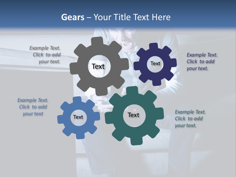 Fragrances Summer Puzzles PowerPoint Template