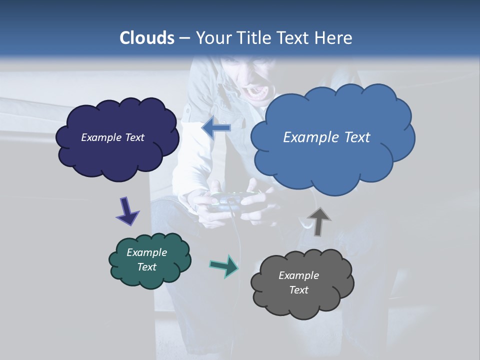 Fragrances Summer Puzzles PowerPoint Template