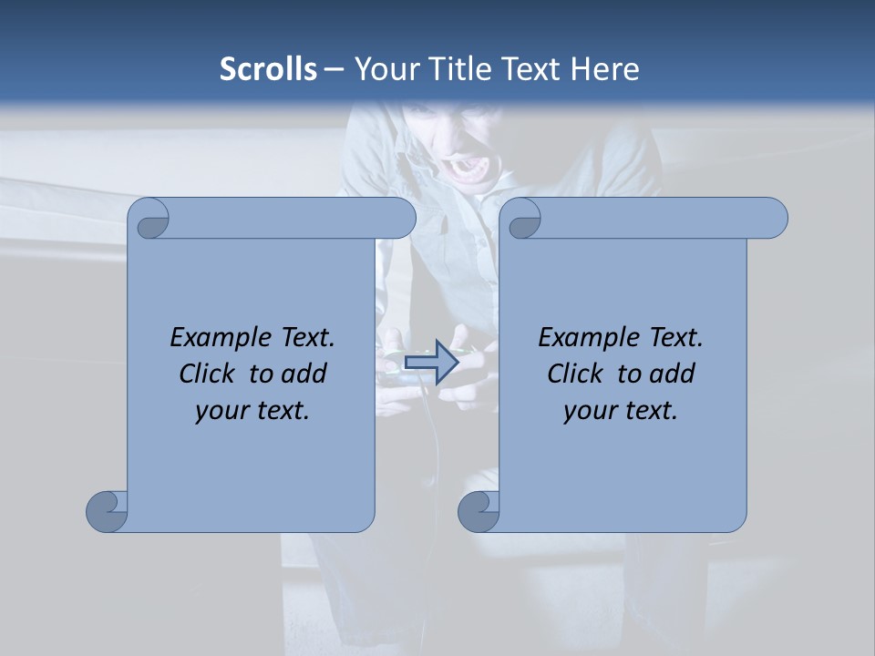 Fragrances Summer Puzzles PowerPoint Template