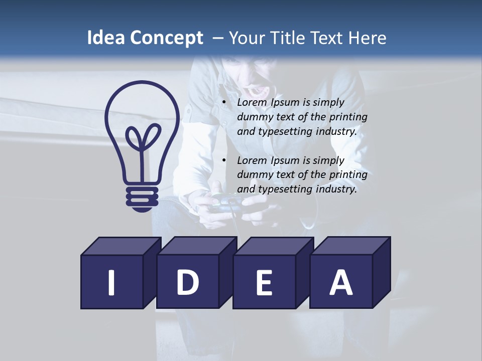 Fragrances Summer Puzzles PowerPoint Template