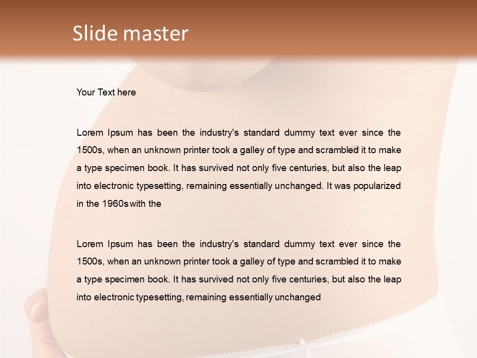 Greeting Cards Puzzles White PowerPoint Template