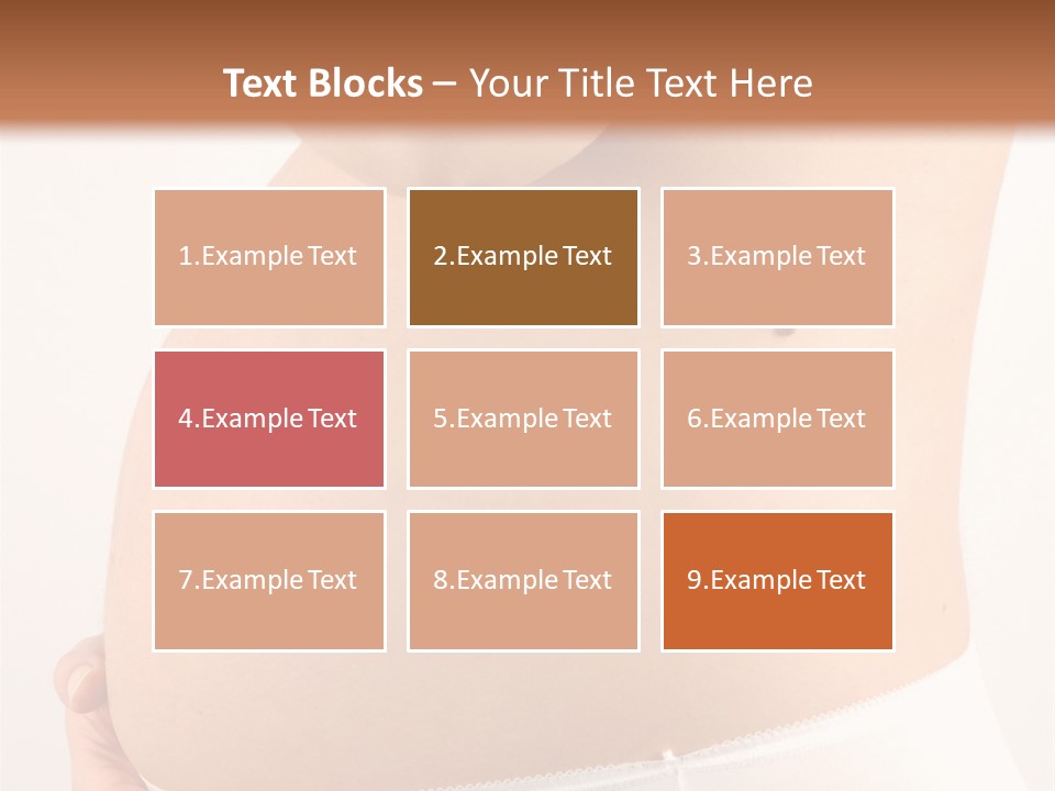 Greeting Cards Puzzles White PowerPoint Template