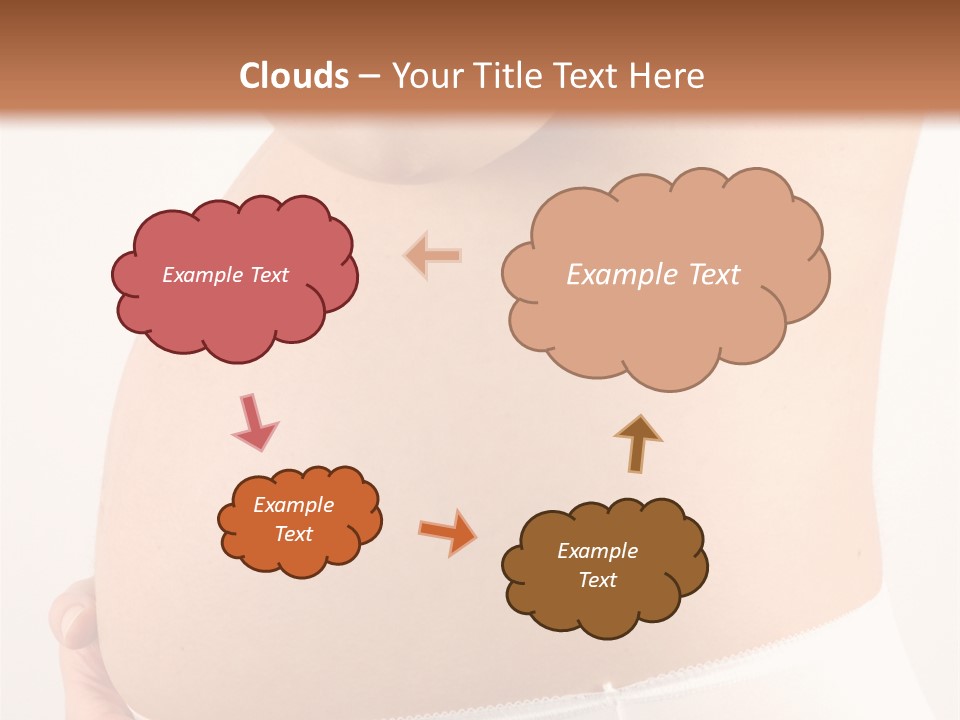Greeting Cards Puzzles White PowerPoint Template