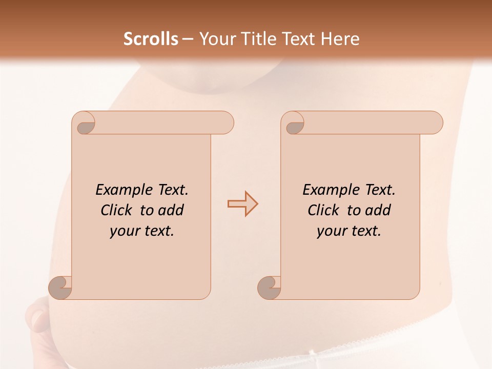 Greeting Cards Puzzles White PowerPoint Template