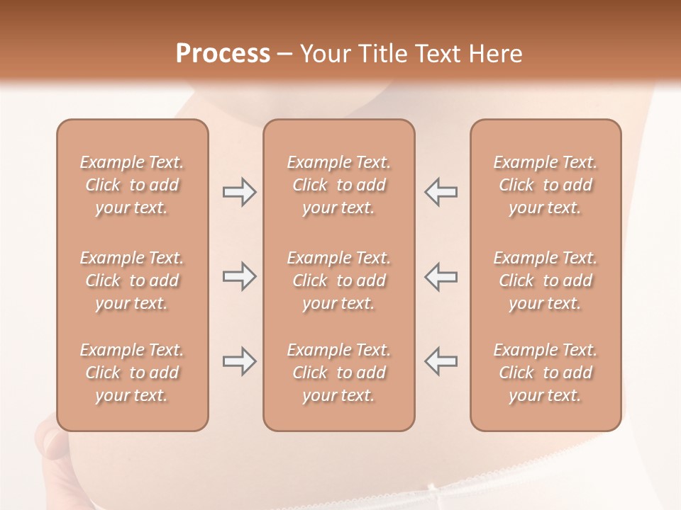 Greeting Cards Puzzles White PowerPoint Template