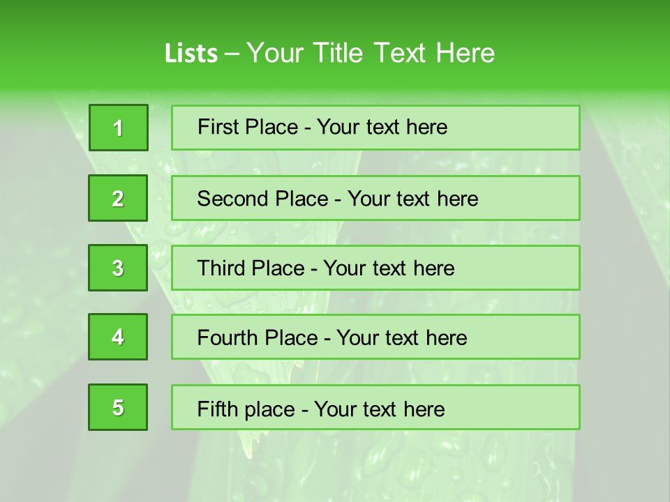Flowers Decoration Group PowerPoint Template