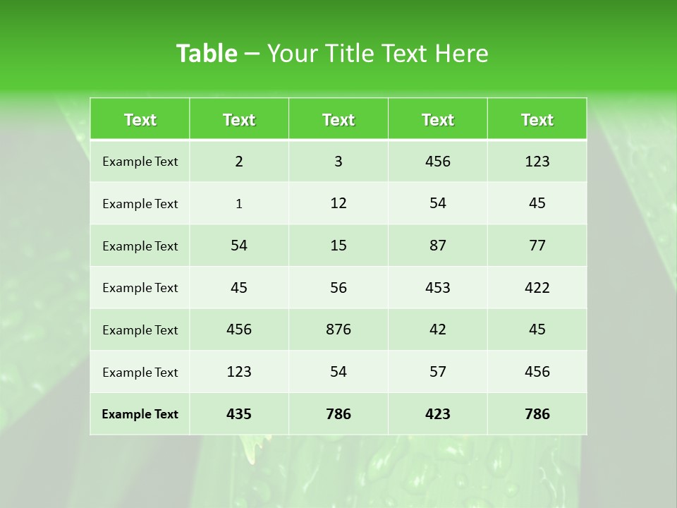Flowers Decoration Group PowerPoint Template