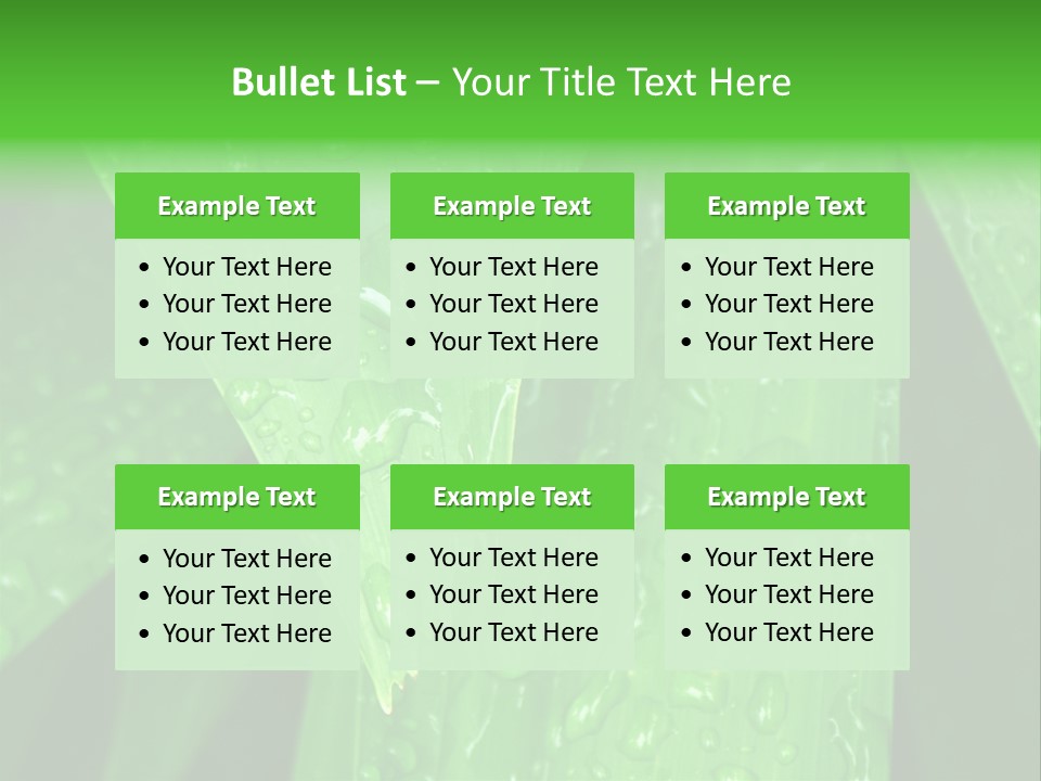 Flowers Decoration Group PowerPoint Template