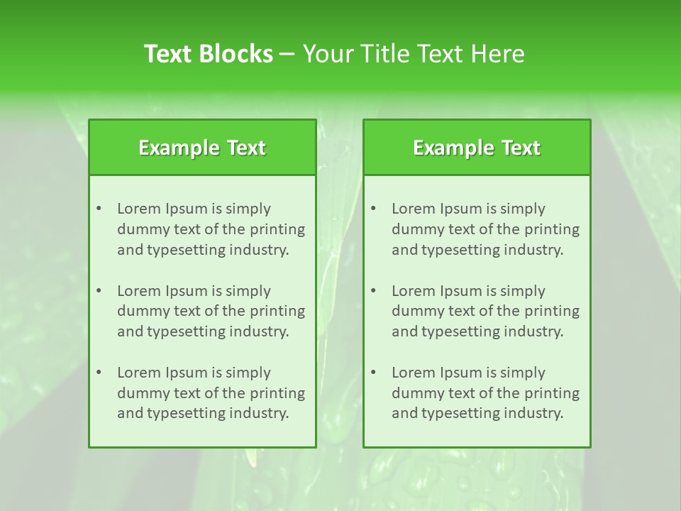 Flowers Decoration Group PowerPoint Template