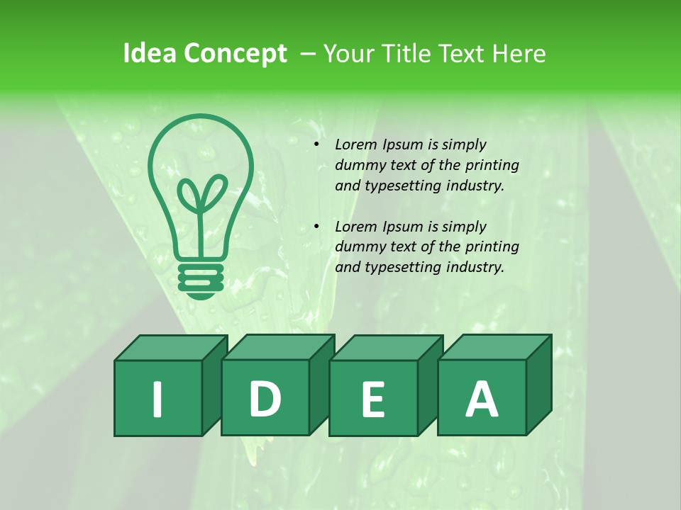 Flowers Decoration Group PowerPoint Template