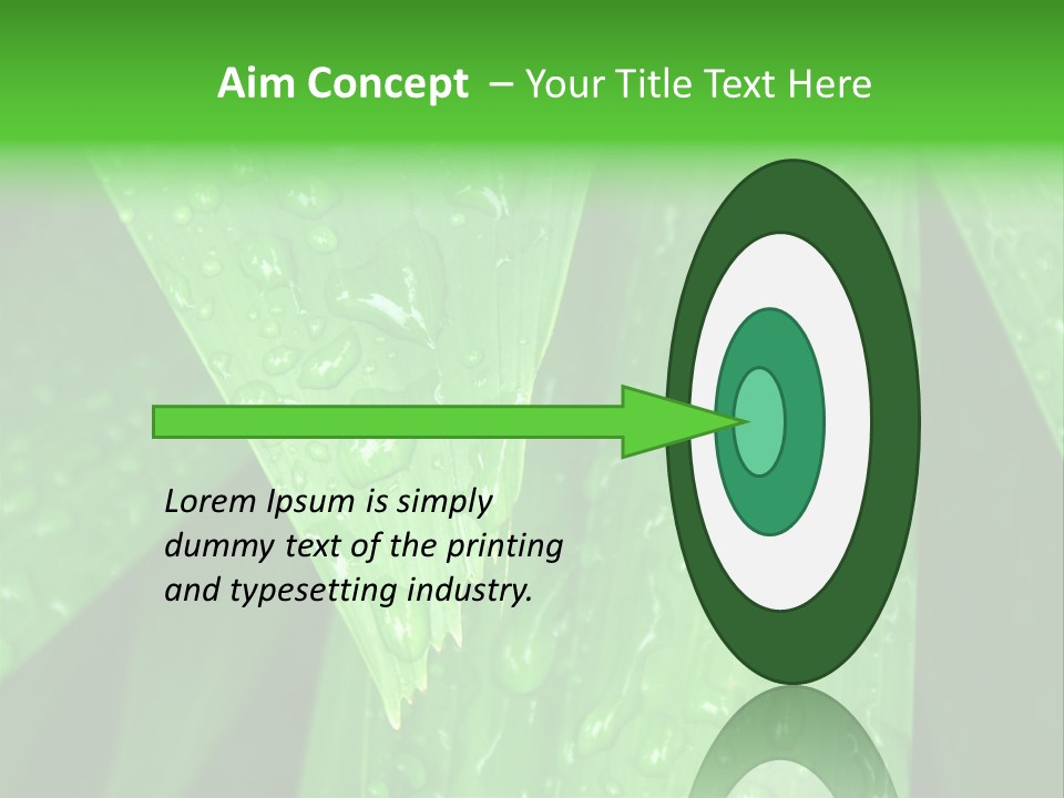 Flowers Decoration Group PowerPoint Template