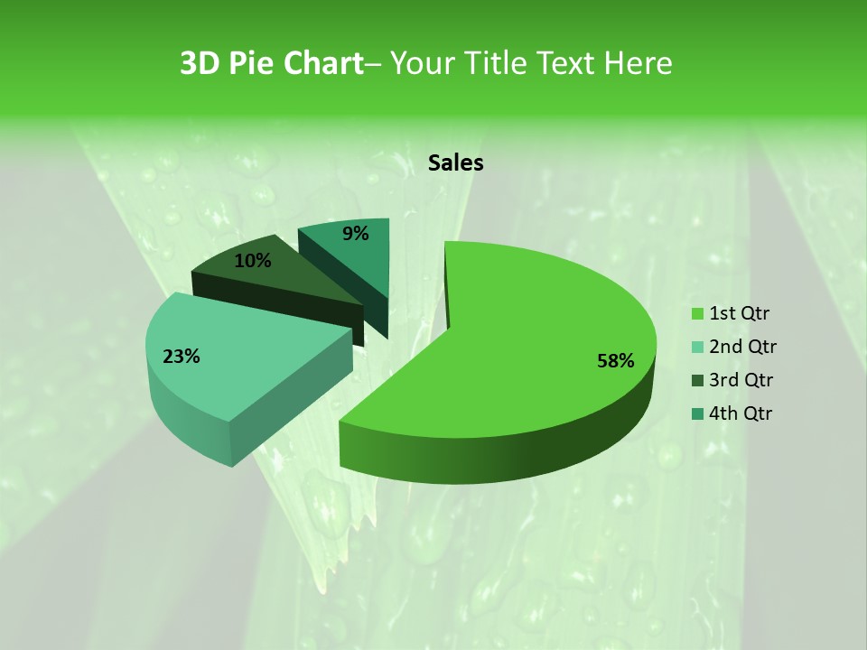 Flowers Decoration Group PowerPoint Template