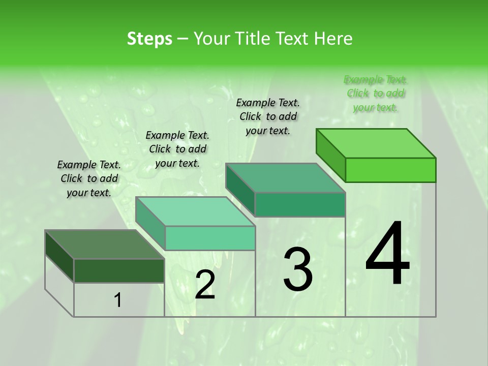 Flowers Decoration Group PowerPoint Template