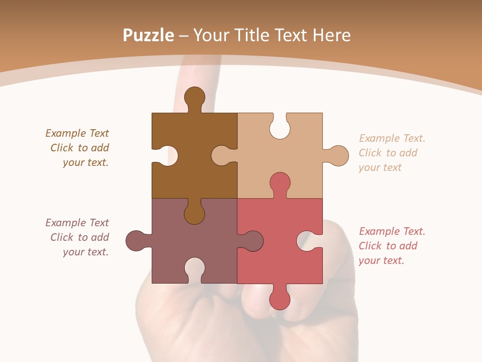 Summer Bunches Plant PowerPoint Template