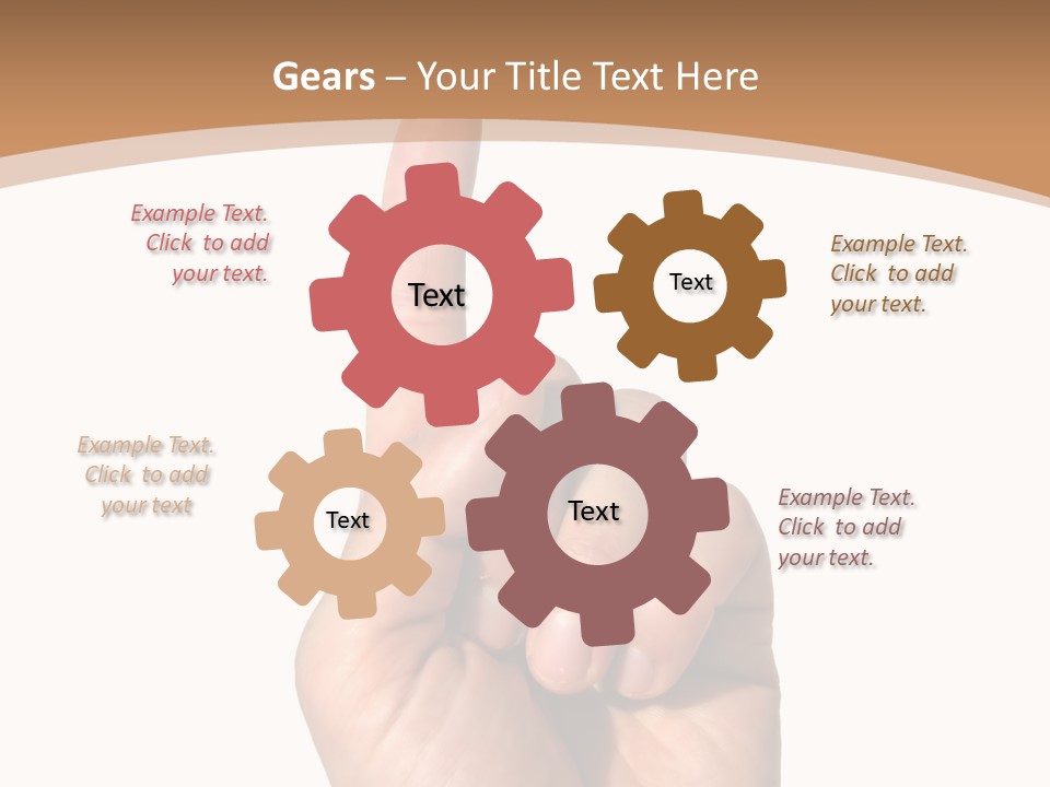 Summer Bunches Plant PowerPoint Template