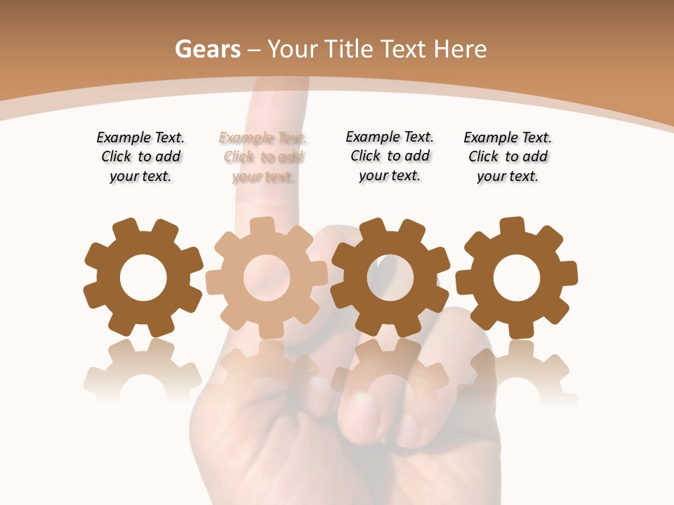 Summer Bunches Plant PowerPoint Template